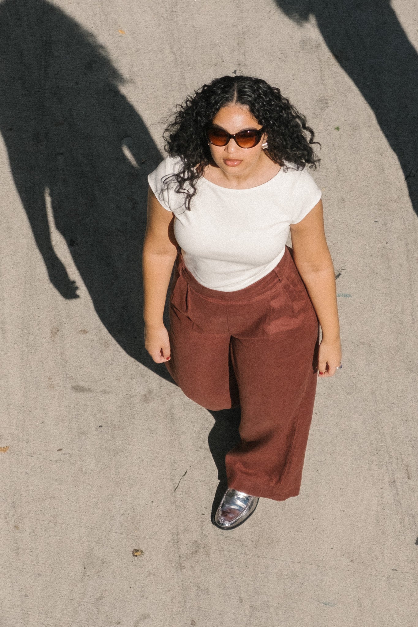 The Acaso Perfect Fit Trouser in Chocolate