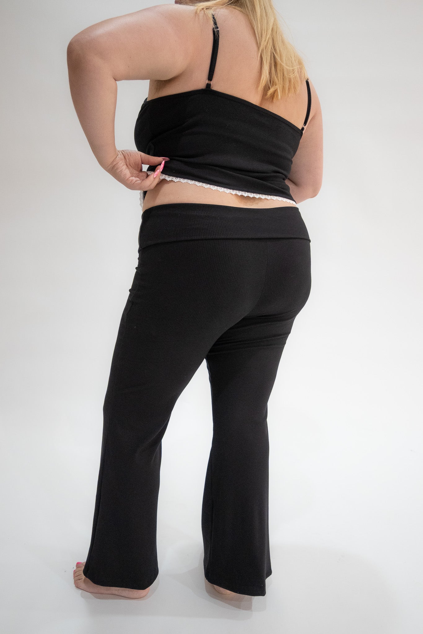 🩷 Brianna's Foldover Flare Pants