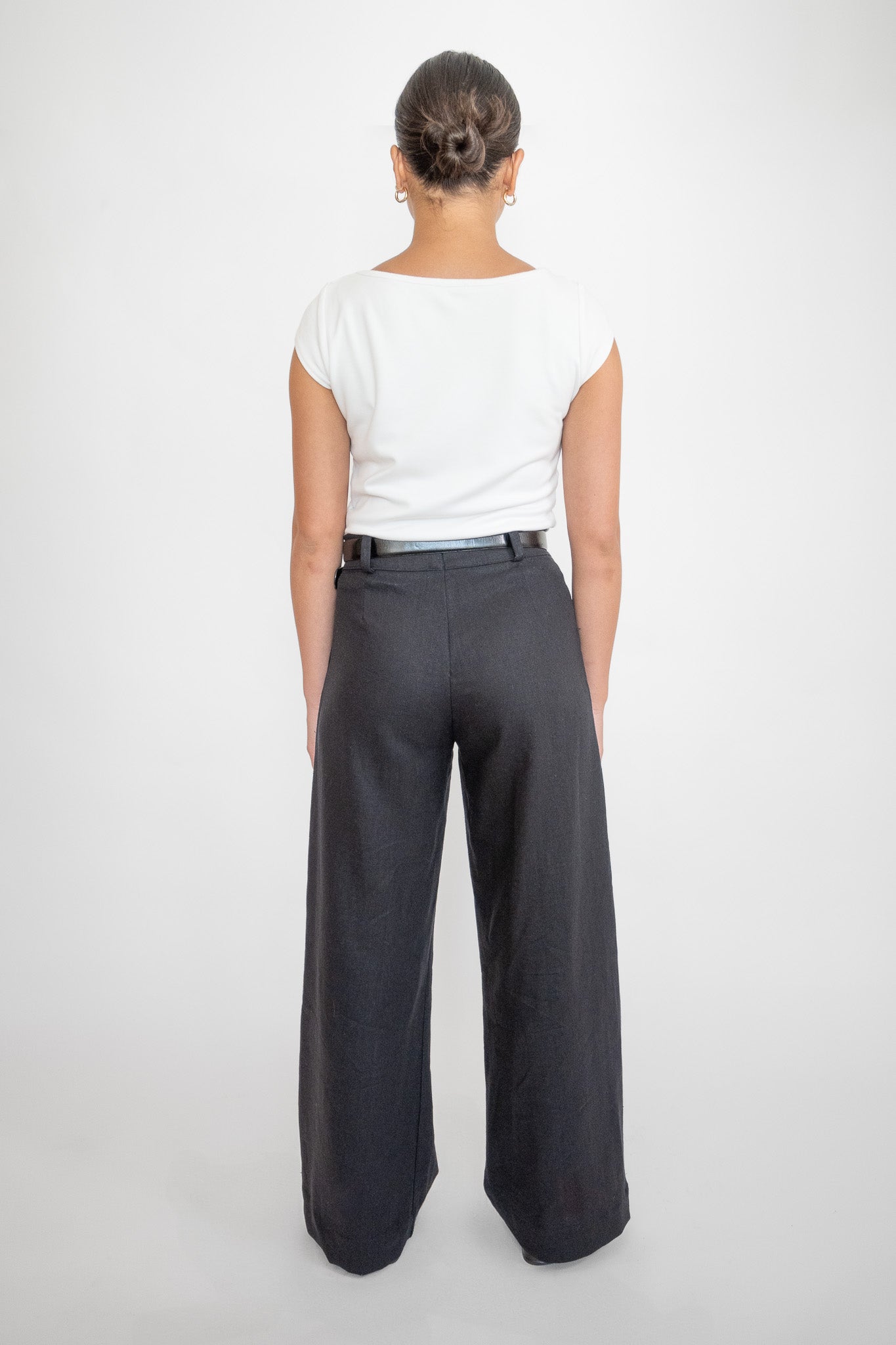 The Acaso Perfect Fit Trouser in Black