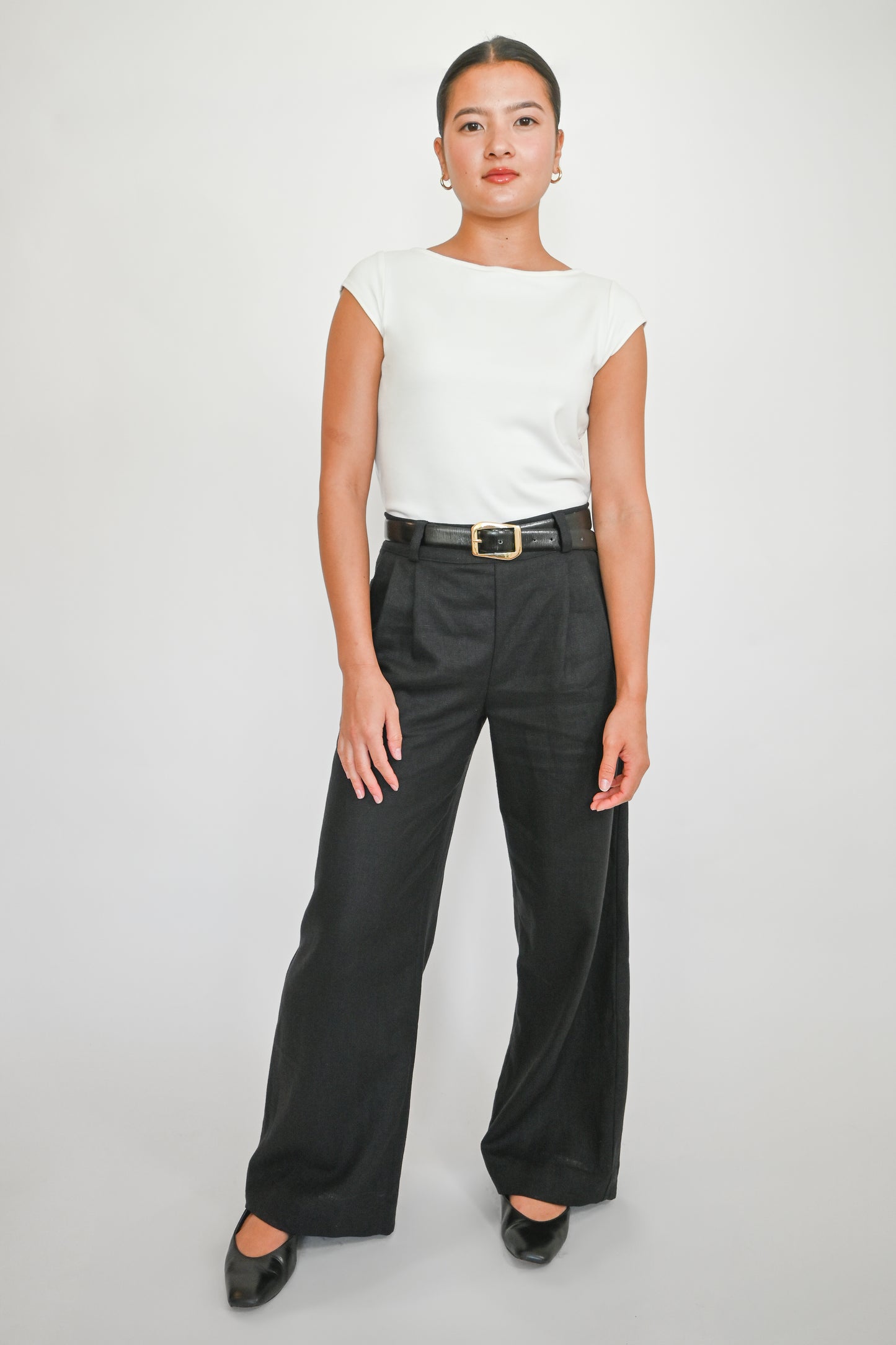 The Acaso Perfect Fit Trouser in Black